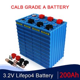 8PCS GRADE A SE200 CALB 3.2V 200Ah SE200FD/FI Lithium battery lifepo4 for 12v 24V 48V Solar energy storage EU US TAX free