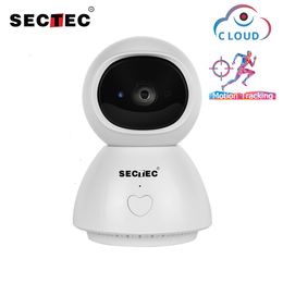 SECTEC Cloud Wireless IP Camera 1080P APP Reverse-Call Auto-Tracking Indoor Home Security Surveillance CCTV Network Wifi Cam