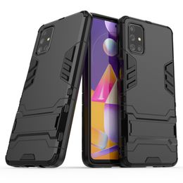 Hybrid KickStand Anti Shock Defender Armour Case TPU+PC cover For Samsung Galaxy S8 S8 PLUS S9 PLUS NOTE 8 note 9 50pc