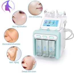 NEW Arrival Better Quality 6 in1 Hydra Water Dermabrasion Deep Cleansing Dermabrasion Skin Lifting Pores Shrinking Beauty Facial Machine