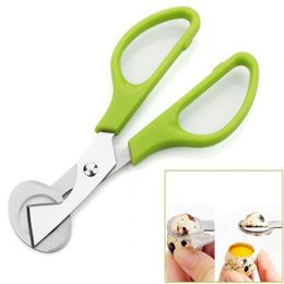 DHL Hot Quail Egg Scissors Bird Egg Scissors Stainless Steel Egg Tools Shell Cutter Eggs Slicer Opener