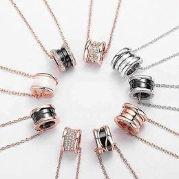 Ladies European and American fashion big name Xiaoman waist clavicle chain Little red man titanium steel necklace spring pendant necklace