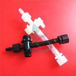 Eco solvent UV printer 3 ways ink valve Flora Gongzheng Mimaki Thunderjet Yinghe Wit-color ink bottle switch tube fittings 5x3mm 6x4mm