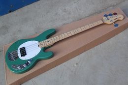 2022 Bass Guitar StingRay 4 Music Man green Electric Musical instruments Active pickups