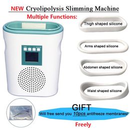 DHL Free Cryolipolysis Machine Fat Freeze Fat Reduce Machine Body Slimming Mini Cryo Body Shaping Beauty Equipment Device