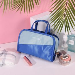 Bayanlar Polyester Kozmetik Seyahat Çantası Toiletry için yeni-Yüksek Kapasiteli kozmetik çantası