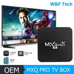 Hot MX2 MXQ PRO RK3229 1GB 8GB 2GB 16GB Quad Core Android 9.0 TV BOX With 2.4G 5G WiFi 4K Media Player