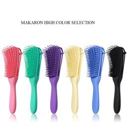 Scalp Massage Comb Detangling Brush Hair Detangler Tangle Removal Comb Powerful Function Non-slip Design For Curling Wavy Long Hair