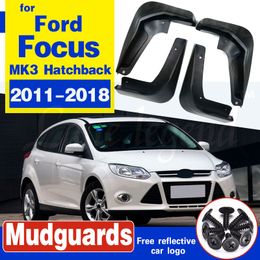 -Für Ford Focus 3 MK3 Fließheck 2011-2018 Satz Schmutzfänger Schmutzfänger Schmutzfänger Splash Guards 2016 2017 2015 2014 2013 2012