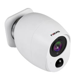 Freeshipping Outdoor IP Camera 1080p HD Battery WiFi Wireless Surveillance Camera 2MP Home Security PIR Alarm Audio Low Power