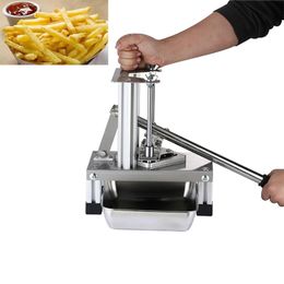 In 2020 Commercial Manual potato chip cutter stainless steel corrugated fries cutter corrugated blade potato and carrot machine247Y
