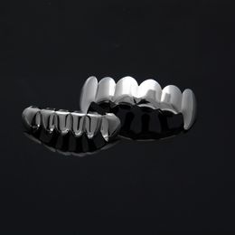 Gold Wolf Tusk Tooth Braces - Fashionable Hiphop Rock fake gold teeth grillz for a Cheap Look (GR7128001)