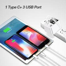 FreeShipping 30/40W Quick Charge C3.0 USB Charger Wall Travel Mobile Phone Adapter Fast Charger USB Charger For iPhone Xiaomi Huawei Samsung