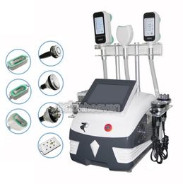 Portable 7 IN 1 Cryolipolysis Machine Cryotherapy Slimming Cavitation RF Machine Fat Reduction Lipo Laser Machine