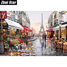 diamond embroidery kits diy 5d diamond painting mosaic pattern picture of rhinestones crystals Tower