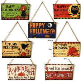 Christmas Wooden Hanging Sign Halloween Christmas Welcome Door Window Wall Welcome Sign Christmas Wooden Hanging Decoration