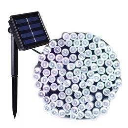 Led Gadget Decoration Solar Energy Lights Outdoor Fairy String Street Light Solars Lamps Garland For Holiday Garden Lighting