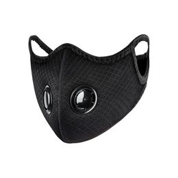 Ciclismo máscara facial ativado Anti-Poluição do esporte que funciona Proteção Formação Poeira máscara de poeira à prova de Máscaras Boca Máscaras Proteção arte ao ar livre