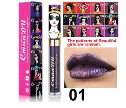 2020good quality CmaaDu Liquid Lipstick Makeup Metallic Shimmer Matte Lipstick Lip Gloss Cosmetics Make Up Frost Lipgloss 12 Colours