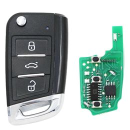 Locksmith Supplies KEYDIY B series B15 3 button universal KD remote control for KD900 URG200 KD-X2 for VW MQB style