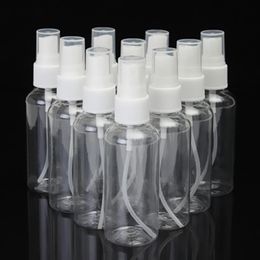 60ml Empty PET Plastic Spray Bottles Portable Mist Pump Perfume Atomizer Bottles For Travel Plastic Spray Bottles