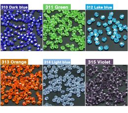 3mm 200pcs AAA Bicone Upscale Austrian crystals beads AB color plating Loose bead bracelet Jewelry Making Accessories DIY