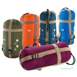 Großhandel-Nature Hike Mini Ultralight Multifuntion Tragbare Outdoor-Umschlag Schlafsack Reisetasche Wandern Camping Ausrüstung 700g 5Farben