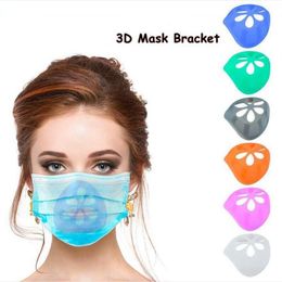 3D Masks Bracket Lipstick Protection Stand Inner Support Silicone Mask Brackets Nose Increase Breathing Space Mouth Cover Holder DDA500