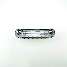 New Chrome Silver One-piece Style Electric Guitar Bridge For Guitar