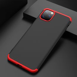 Handy-Holster, Handy-Hülle, GKK PC, 360-Grad-Schutzhülle mit vollständiger Abdeckung, rückseitige Abdeckung für iPhone 11 SE 2 Samsung