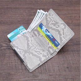 New Slim Holder Aluminium Men Women Metal Wallet for Card ID Holders Business Card Package Protector