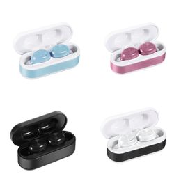 DT10 DT-10 Colorful TWS Wireless Earphones Auto Pairing HiFi Sound with Magnetic Charging Box Universal Earbuds for Smartphones