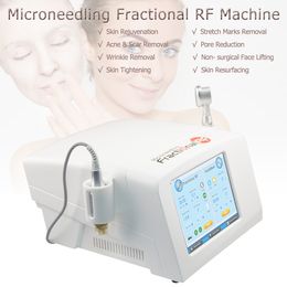 New technology rf microneedling machine hyperhidrosis fractional rf stretch mark removal microneedle acne scar removal beauty equipment