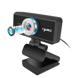 HXSJ S90 Webcam HD 1080P Web Cameras Rotatable With Mic High-end Video Camera For Compter Online Meeting Lesson Gaming