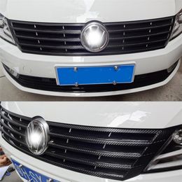 Car-Styling 3D/5D Carbon Fibre Car Interior Centre Console Colour Change Moulding Sticker Decals For Volkswagen VW CC 2012-2018