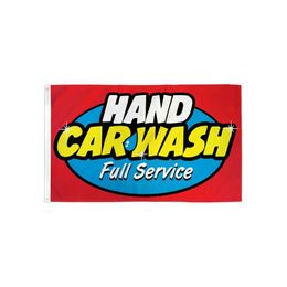 Hand Car Wash Full Service Flag 3x5ft 150x90cm, Hanging National 100% Polyester Single Side Printing, Free Shipping