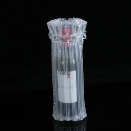 Air Filled Protective Wine bottle Wrap Air Dunnage Bag Air Cushion Column Wrap Bags 32*8cm with a free pump LX2758