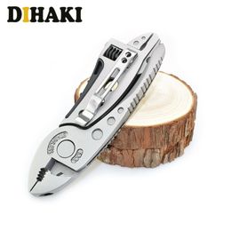 Multi-tool Pliers Pocket Knife Screwdriver Kit Adjustable Wrench Jaw Spanner Portable Repair camping Survival Hand tool pliers Y200321