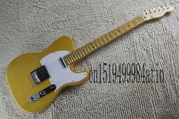 Free shipping 2020 Electric Guitar Custom Colour Monaco Yellow OHSC guitar