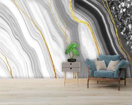 3d Wallpaper Custom Photo Mural European Style Marble Pattern Living Room Bedroom Wallcovering HD Wallpaper
