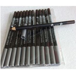 makeup free gift UK - FREE SHIPPING Best-Selling New Brand Makeup EyeLiner Lipliner Pencil Black &Brown& Twelve different colors + free gift