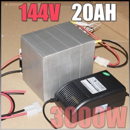 144V 20Ah LiFePO4 Battery Pack ,3000W Electric Bicycle + BMS Charger 144v lithium scooter electric bike battery pack