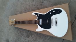Little foot electric guitar 22 fret free shipping white Colour china custom shop made beautiful and wonderful