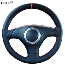 Hand Sewing Car Steering Wheel Cover For Audi A3 2000 2001 2002 2003 A4 2003 2004 2005 RS 6 2003 S4 2004 2005 2006 TT 1999-2006