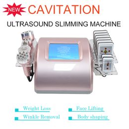 Portable lipo cavitation slimming machine radio frequency RF skin rejuvenation lipo laser lipolysis cavitation beauty equipment
