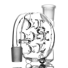 New Hookahs Glass Bong 7.8 Inches Pineapple Dab Oil Rigs Inline Diffuse Perc Glass Smoking Water Pipes with 14mm Banger