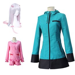 Anime Eromanga Sensei Izumi Sagiri Costume Hoodie or Pyjamas Coat For Woman or Girls Cosplay