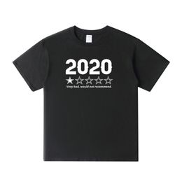 2020 Very Bad Would Not Recommend Cotton Short Sleeve Tee Male Tops Tshirt Summer Shirts Homme