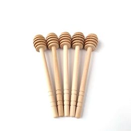 500pcs/lot New Arrive MINI 15cm long Wooden Honey Dippers Wedding Favors Honey Dipper spoon Gift Free Shipping LX2939