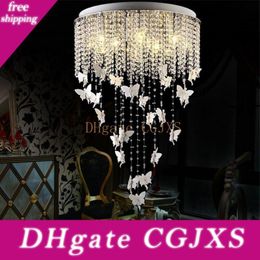 Pink or white rustic crystal beads chandelier lantern bedroom child real princess Tiffany Pendants Home Lighting Indoor Lamp Pink or white rustic crystal beads chandelier lantern bedroom child real princess Tiffany Pendants Home Lighting Indoor Lamp